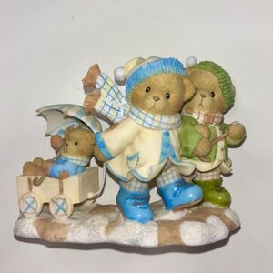 Cherished Teddies – Tom Jean & Eric – Winter Upon Us Love Warm – 328B-BX AA